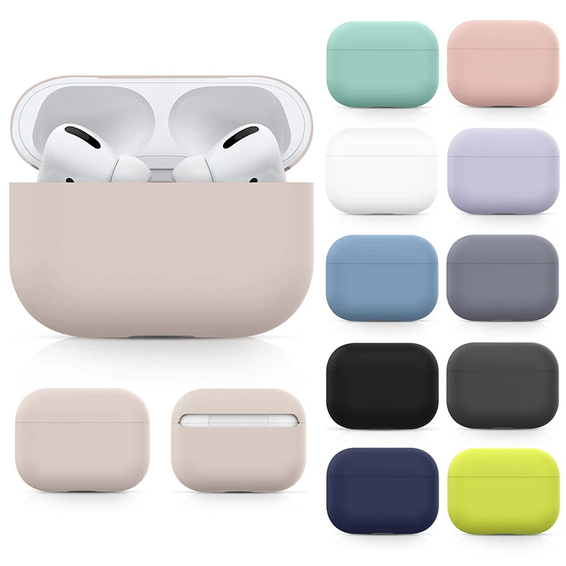 Funda de silicona suave para Airpods